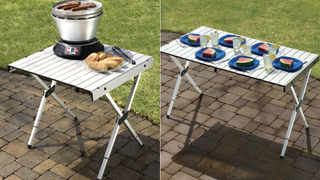 Expanding Aluminum Picnic Table Is the Optimus Prime of Summer